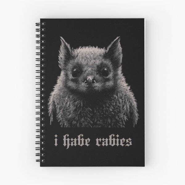Item preview, I Have Rabies Bat Shirt Grunge Y2k T-shirt Vintage Sweatshirt Unhinged Meme Hoodie Weird Dark Humor designed and sold by LessIsLoud.