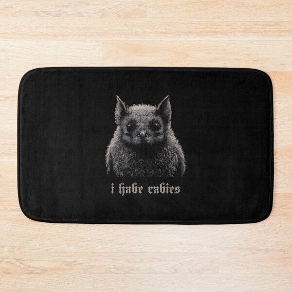 Item preview, I Have Rabies Bat Shirt Grunge Y2k T-shirt Vintage Sweatshirt Unhinged Meme Hoodie Weird Dark Humor designed and sold by LessIsLoud.