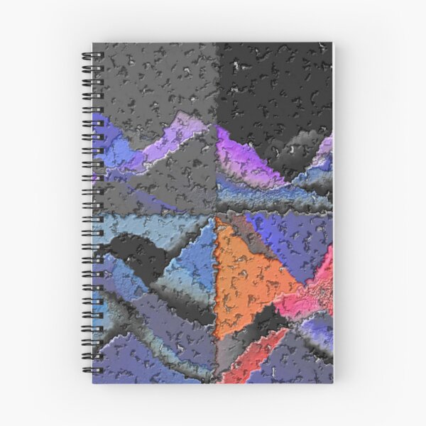 Item preview, four currents dark burst colorful geometric abstract design designed and sold by SmashingDeals.