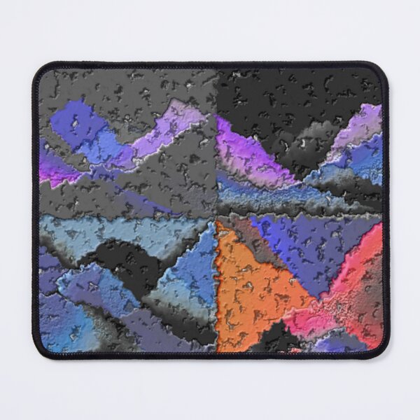 Item preview, four currents dark burst colorful geometric abstract design designed and sold by SmashingDeals.