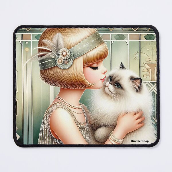 Item preview, A Deco Kiss designed and sold by rmoneeshop.