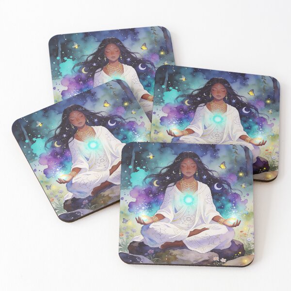 Item preview, Moonlit Meditation designed and sold by soulfulpalette.