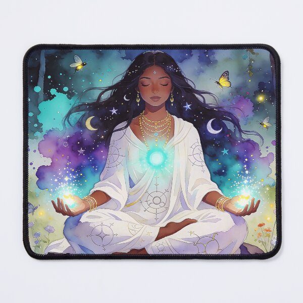Item preview, Moonlit Meditation designed and sold by soulfulpalette.