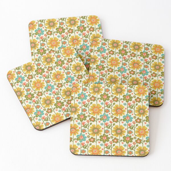 Item preview, 1970's Floral Pattern designed and sold by ButterCreations.