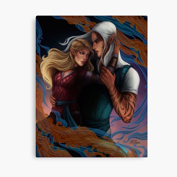 Aelin and Rowan Canvas Print