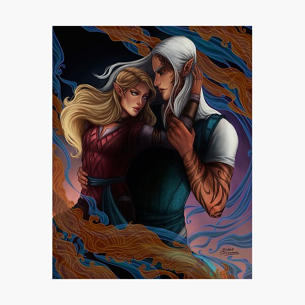 Aelin and Rowan Photographic Print