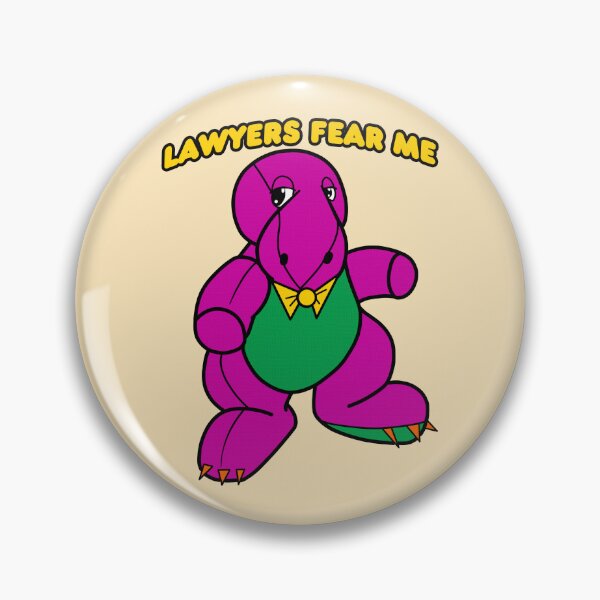 Item preview, Barney Bootleg "Lawyers Fear Me" designed and sold by Mousepelt.