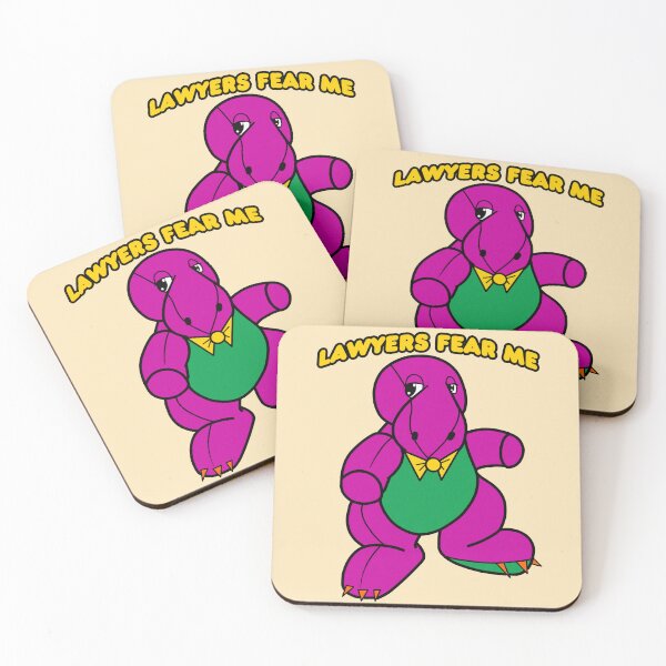 Item preview, Barney Bootleg "Lawyers Fear Me" designed and sold by Mousepelt.