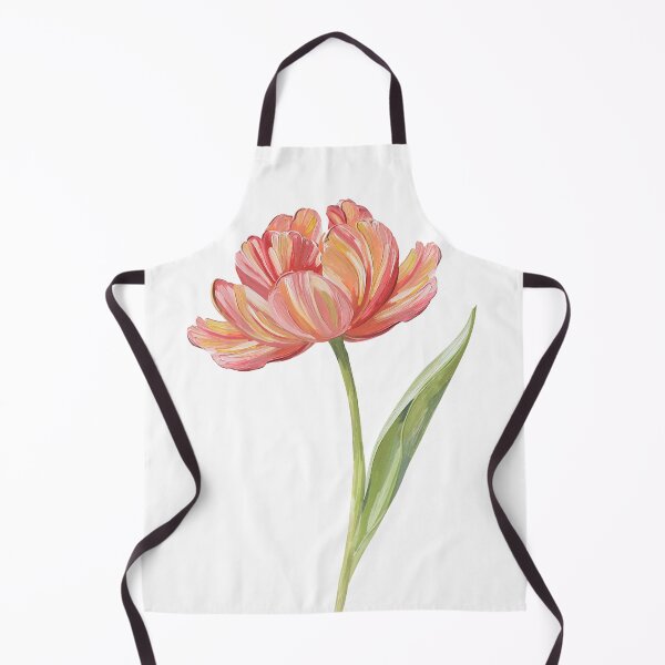 Item preview, Soft Orange Tulip Watercolor Art designed and sold by Rutvain.