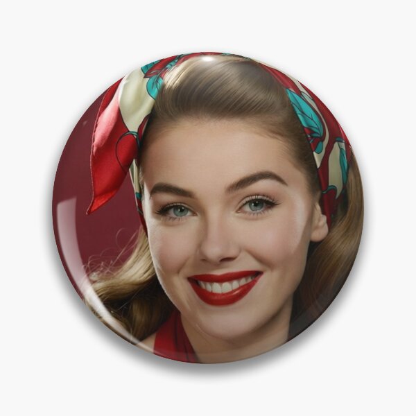 Item preview, Retro Pin-Up Girl Stay Wild Classic designed and sold by JonelleTshirts.