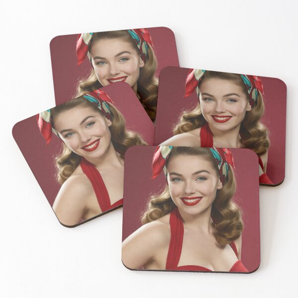 Item preview, Retro Pin-Up Girl Stay Wild Classic designed and sold by JonelleTshirts.