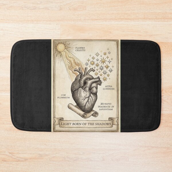 Item preview, Alchemical Transmutation Heart Shirt - Renaissance Scientific Illustration - Lead to Stars Vintage Art - Spiritual Wisdom and Trauma Healing Print designed and sold by Thaivi Design.