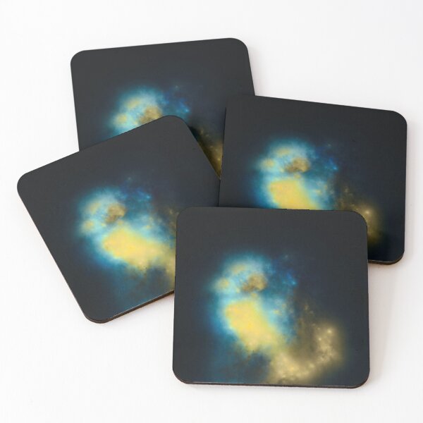 Item preview, Blue, Tan, and Yellow Nebula by ElitebyElise designed and sold by ExceptionallyHumbleArtbyElise (Once known as ElitebyElise).