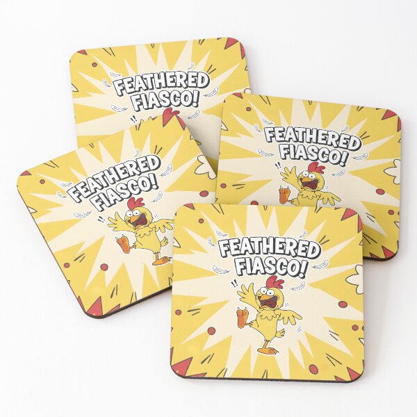 Item preview, chicken feathered fiasco designed and sold by Taridesign.