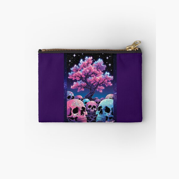 Item preview, Pink Skull, Blue Skull Blossom  designed and sold by Kronic Universe.