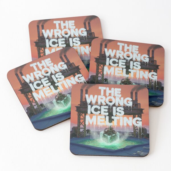 Item preview, The Wrong Ice Is Melting - Industrial Surrealism Environmental Art designed and sold by axiksa10.