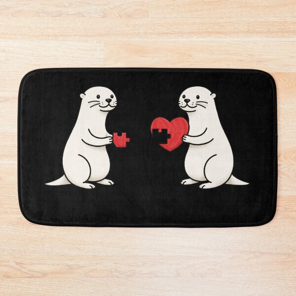 Item preview, Couple Otter Valentines Day designed and sold by will freed18.