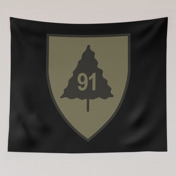 Item preview, Army - SSI - 91st Infantry Division - Subdued X 300 designed and sold by Military Insignia Products.