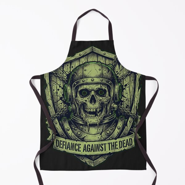 Item preview, Deep Sea Revenant Tactical Diving Skull Woodcut designed and sold by Thaivi Design.