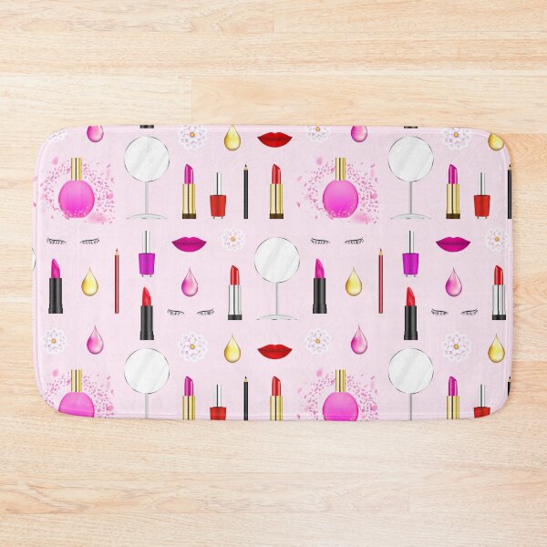 Item preview, Pink Makeup Pattern for Beauty Lovers designed and sold by GraffiTimi.