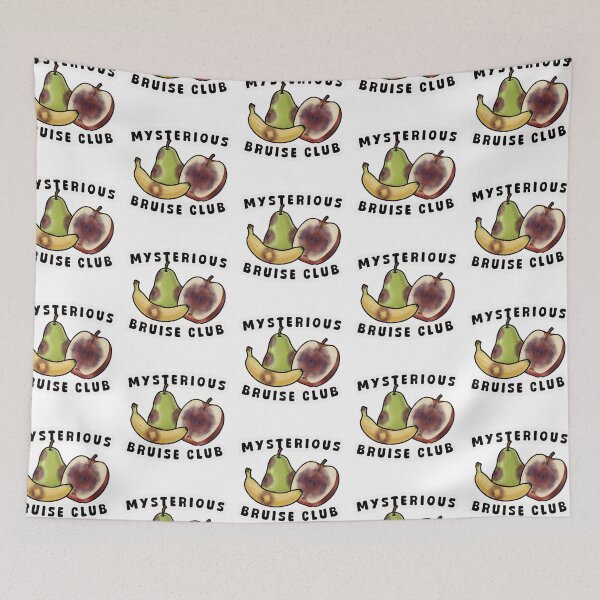 Item preview, mysterious bruise club funny designed and sold by Doooriginals.