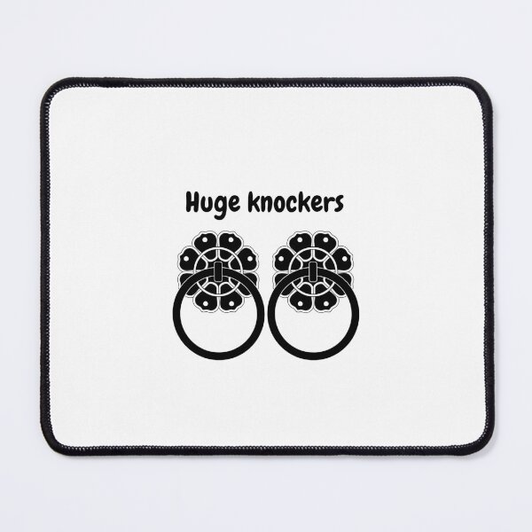 Item preview, Huge knockers funny design designed and sold by QuirkStation.