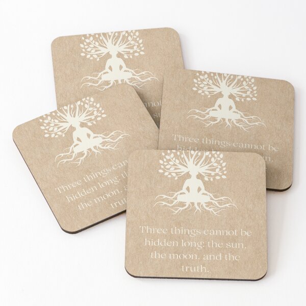 Item preview, Buddha quotes with Tree designed and sold by WookyPrayer.