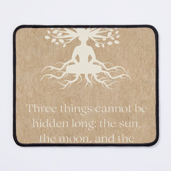 Item preview, Buddha quotes with Tree designed and sold by WookyPrayer.