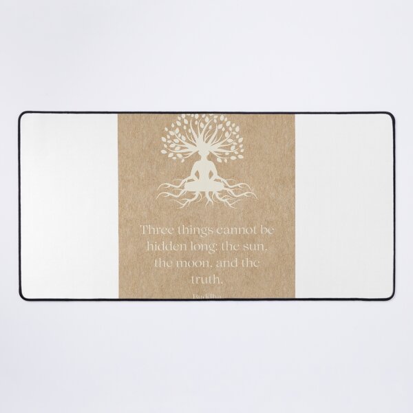 Item preview, Buddha quotes with Tree designed and sold by WookyPrayer.