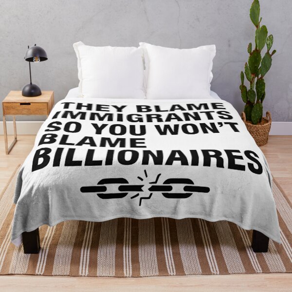 Item preview, Abolish ICE they blame immigrants so you won't blame billionnaires designed and sold by Uglyandcute.