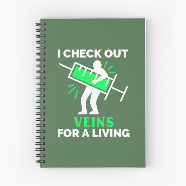 Item preview, I Check Out Veins For A Living - Nuclear Medicine Technologist designed and sold by STPrints.