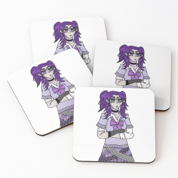 Item preview, Purple gyaru anime girl designed and sold by YaroshMaria.