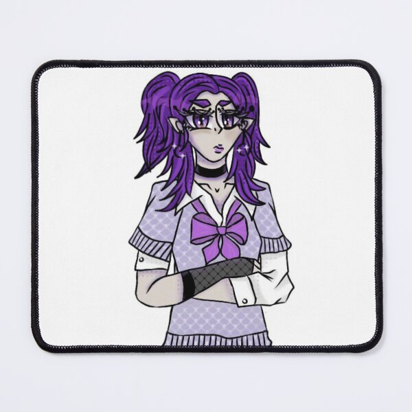 Item preview, Purple gyaru anime girl designed and sold by YaroshMaria.