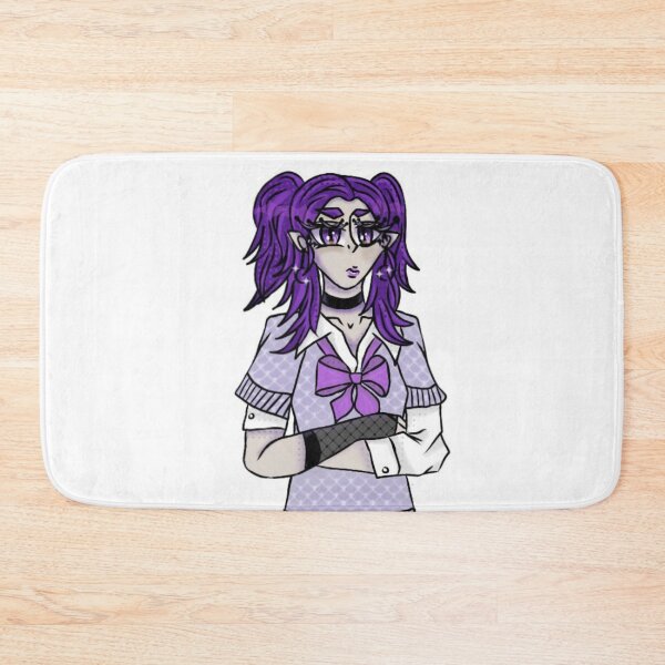 Item preview, Purple gyaru anime girl designed and sold by YaroshMaria.