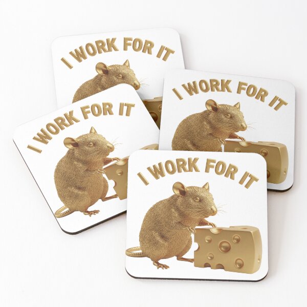 Item preview, 24K Rat (I WORK FOR IT) designed and sold by ZGoldenTouch.