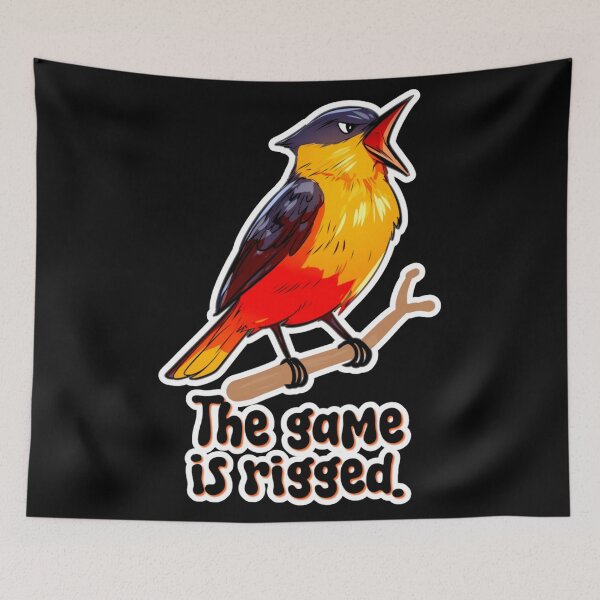 Item preview, Bertram Grudge - The Game is Rigged designed and sold by Newdlebobs.