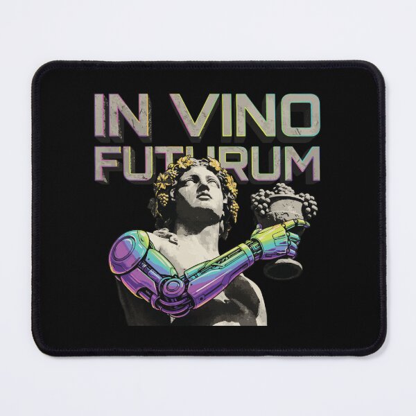 Item preview, IN VINO FUTURUM: Cyberpunk Dionysus Statue designed and sold by Virtualstars.