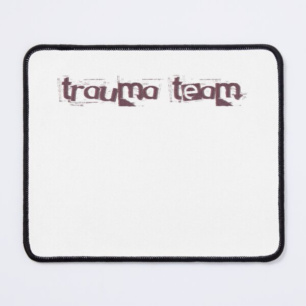 Item preview, Trauma Team Distressed Typography Design designed and sold by KatBeeTee.