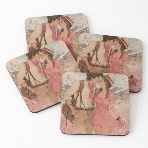 Item preview, Tender Kiss in Pink Bloom designed and sold by daila70.