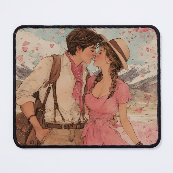 Item preview, Tender Kiss in Pink Bloom designed and sold by daila70.