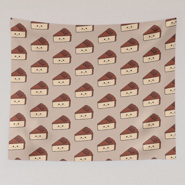 Item preview, cute chocolate cake designed and sold by SoftMintStudio.