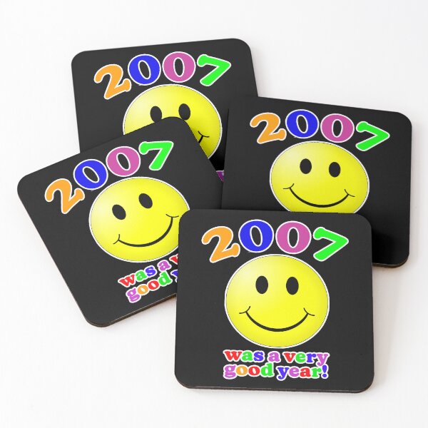 Item preview, 2007 Was A Very Good Year! designed and sold by Normbot2000.