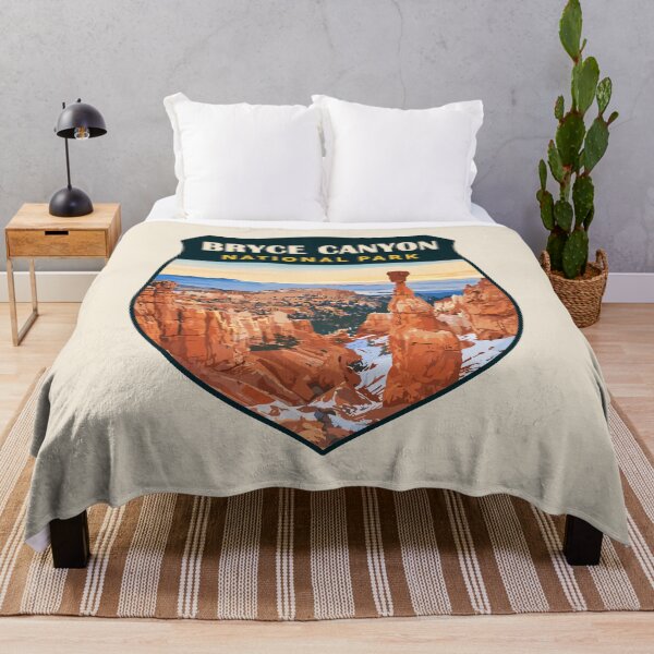 Item preview, Bryce Canyon National Park Utah Retro Badge designed and sold by Gideon Emmerich.