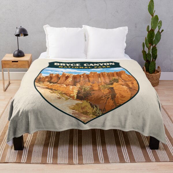 Item preview, Bryce Canyon National Park Utah Retro Badge designed and sold by Gideon Emmerich.