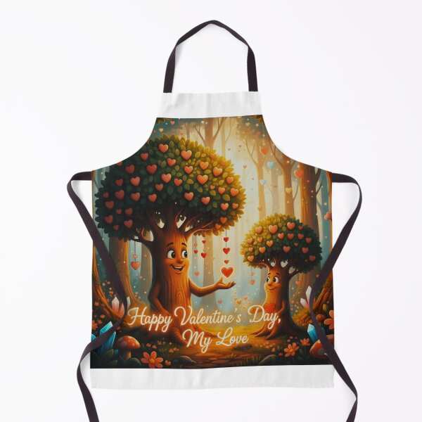 Item preview, Sweet Forest Love - Trees Sharing a Heart Seed designed and sold by Fatomfatom.