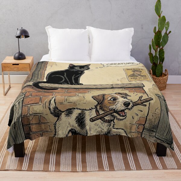 Item preview, Ironic humor between cat and dog designed and sold by ARTILOGÍA.