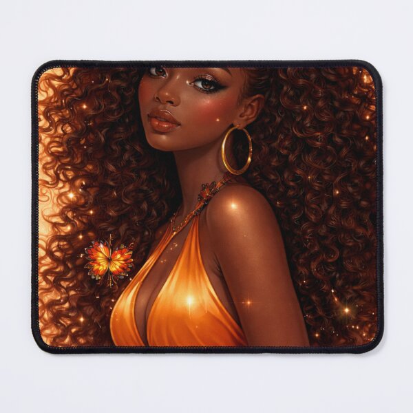 Item preview, Afro Radiance in Golden Light designed and sold by TerryInkDesigns.