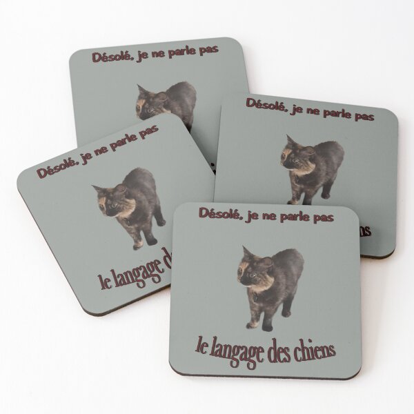Item preview, Sorry, I don't speak dog language - Turtle Cat designed and sold by Marlow31.