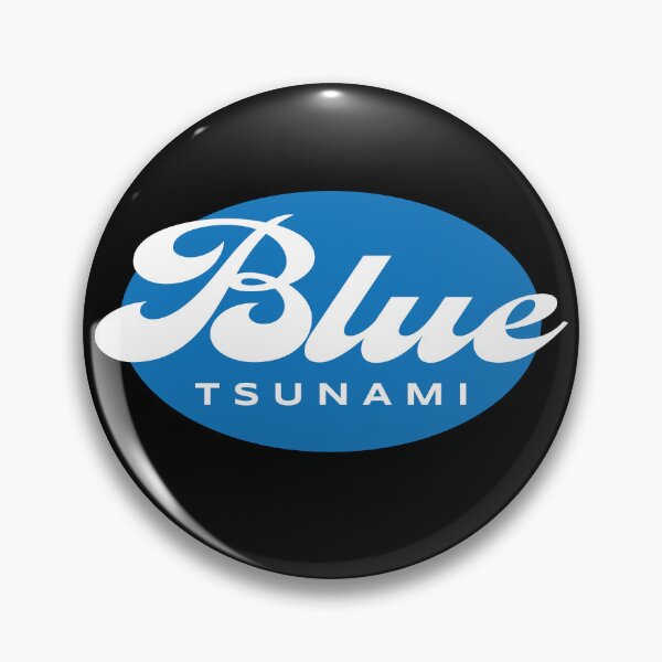 Item preview, BLUE TSUNAMI designed and sold by BANDOFSCRIBBLE Hollywood.