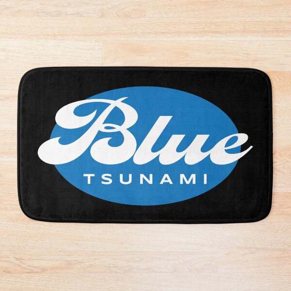 Item preview, BLUE TSUNAMI designed and sold by BANDOFSCRIBBLE Hollywood.